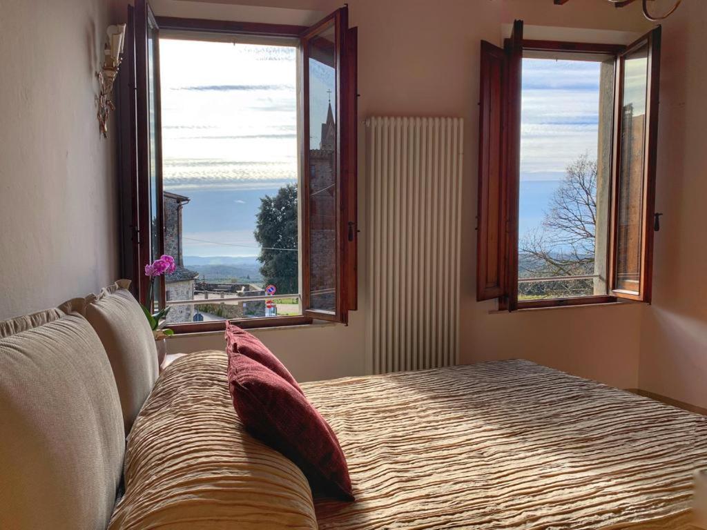 House With A View In Tuscany San Gusme Exterior foto